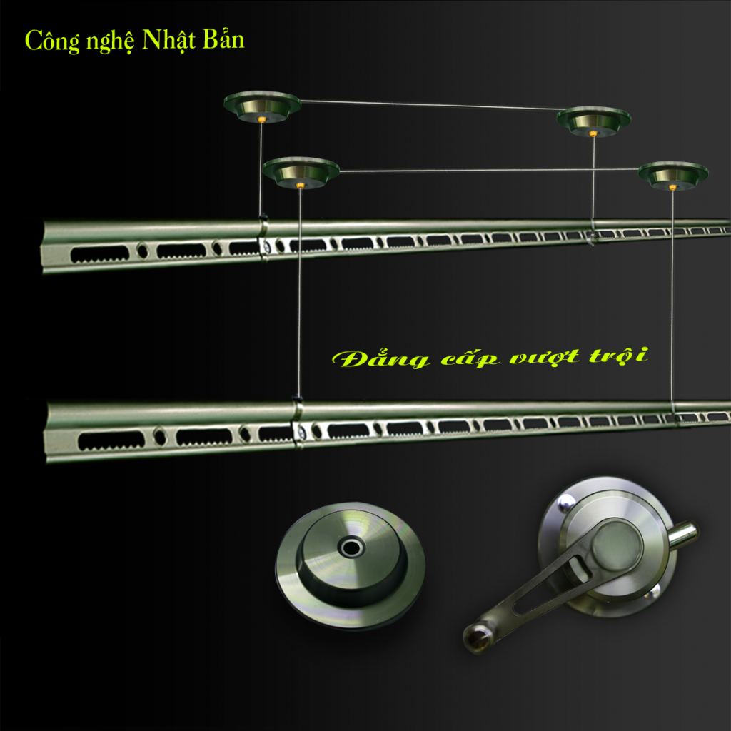 Giàn phơi hòa phát hp 105 chính hãng, giá rẻ, lắp đặt tận nơi