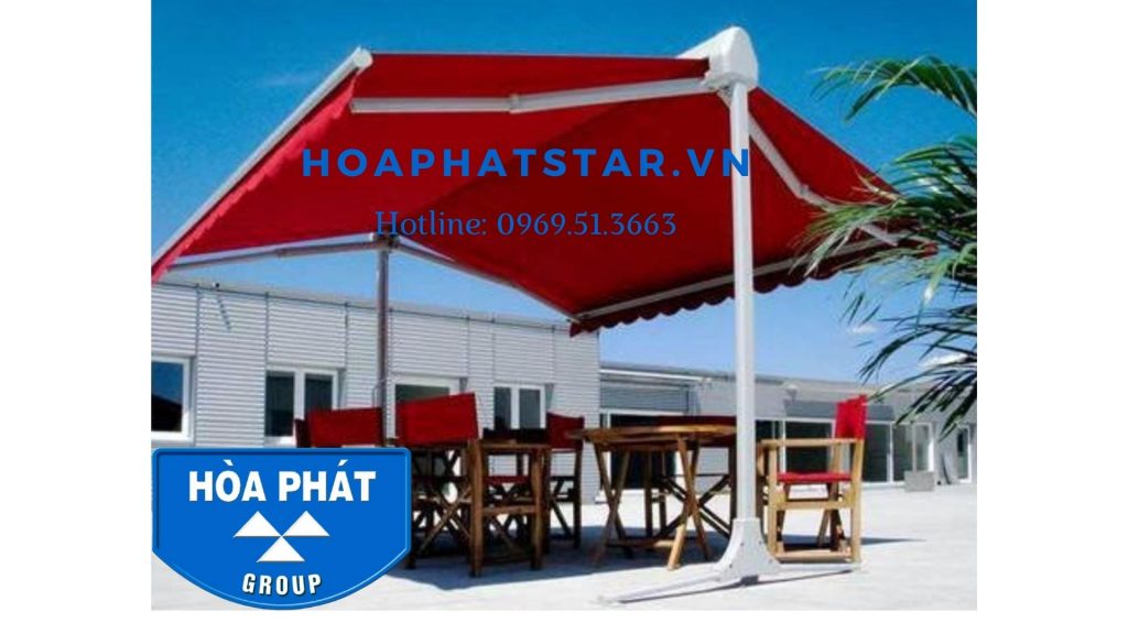 Bạt chữ A phù hợp không gian hoạt động ngoài trời
