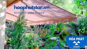 Mái xếp di động sân vườn là một lựa chọn không thể thiếu cho ngôi nhà của quý vị