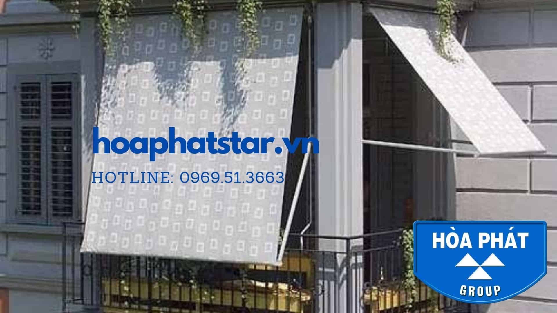 Mái xếp di động ban công đa năng