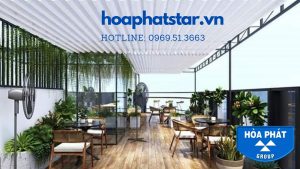 mái xép di động Hòa Phát