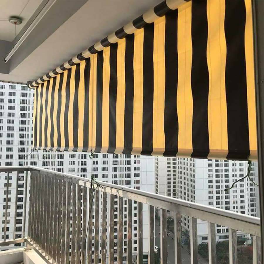 bạt che chung cư sử dụng tiện lợi, dễ dàng
